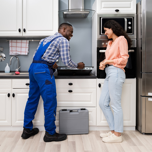 can you provide an estimate for cooktop repair before beginning any work in Mifflin County